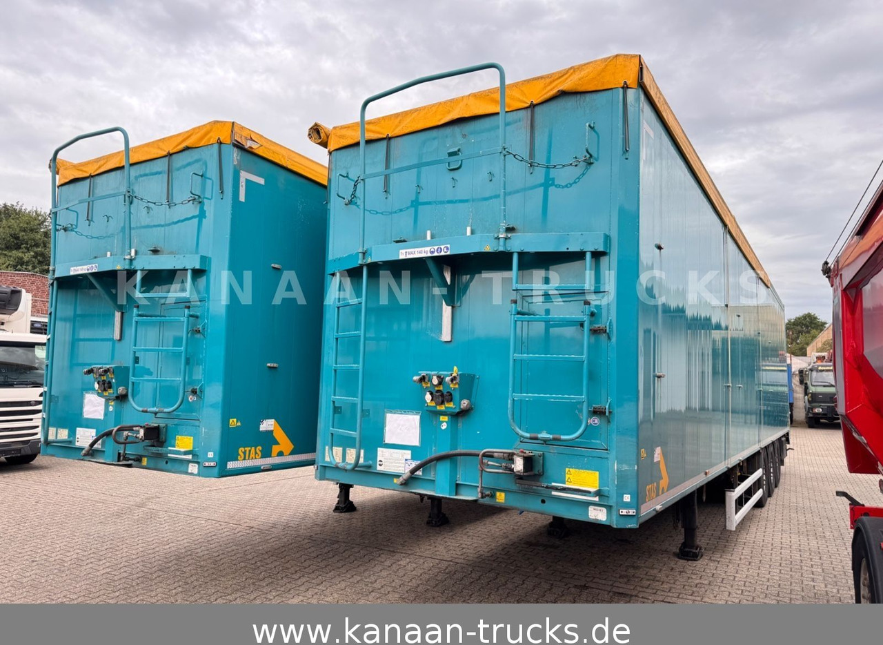 Stas S 300 ZX Walkingfloor Schubboden 2 x Vorhanden - Semi-remorque à fond mouvant: photos 3 Stas S 300 ZX Walkingfloor Schubboden 2 x Vorhanden - Semi-remorque à fond mouvant: photos 3