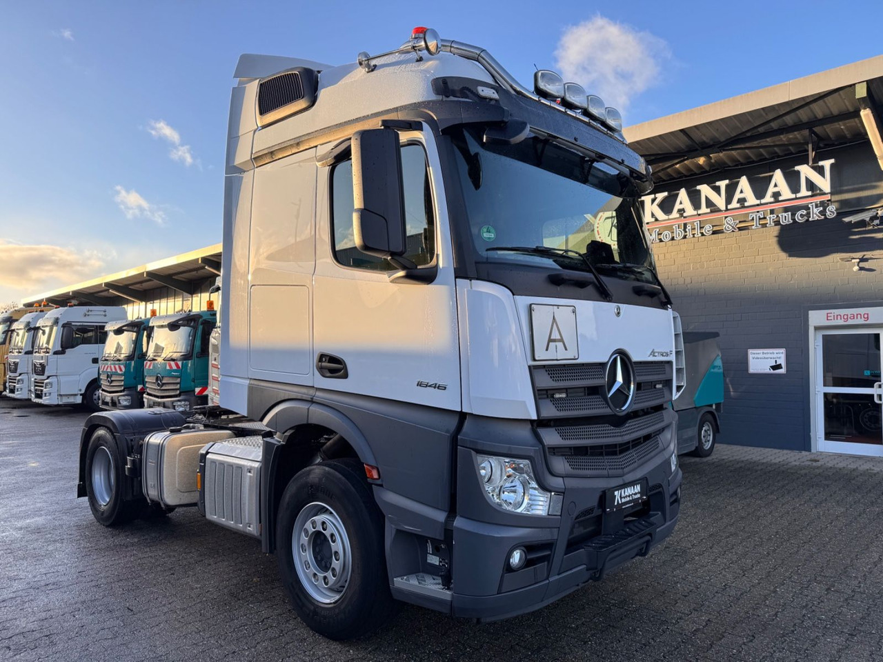 Mercedes-Benz 1846 Actros 5  Hydr. Kipper / Walkingfloor 2-Weg - Tracteur routier: photos 1 Mercedes-Benz 1846 Actros 5  Hydr. Kipper / Walkingfloor 2-Weg - Tracteur routier: photos 1