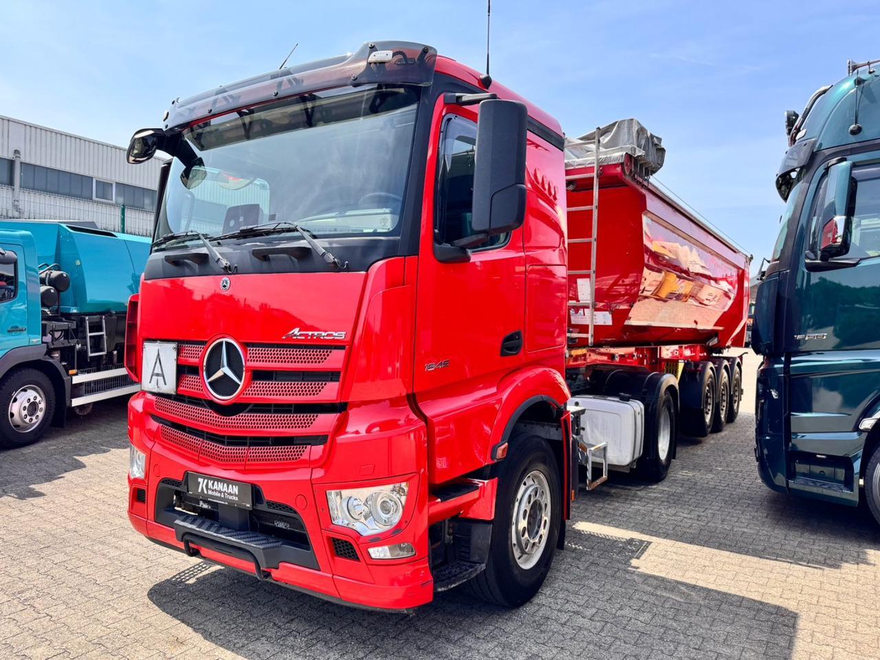 Mercedes-Benz 1846 Actros LS Kipphydraulik Alcoa TÜV NEU - Tracteur routier: photos 2 Mercedes-Benz 1846 Actros LS Kipphydraulik Alcoa TÜV NEU - Tracteur routier: photos 2