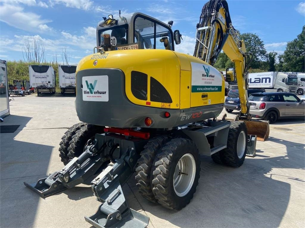 Wacker Neuson EW100 (7057) - Pelle sur pneus: photos 3 Wacker Neuson EW100 (7057) - Pelle sur pneus: photos 3